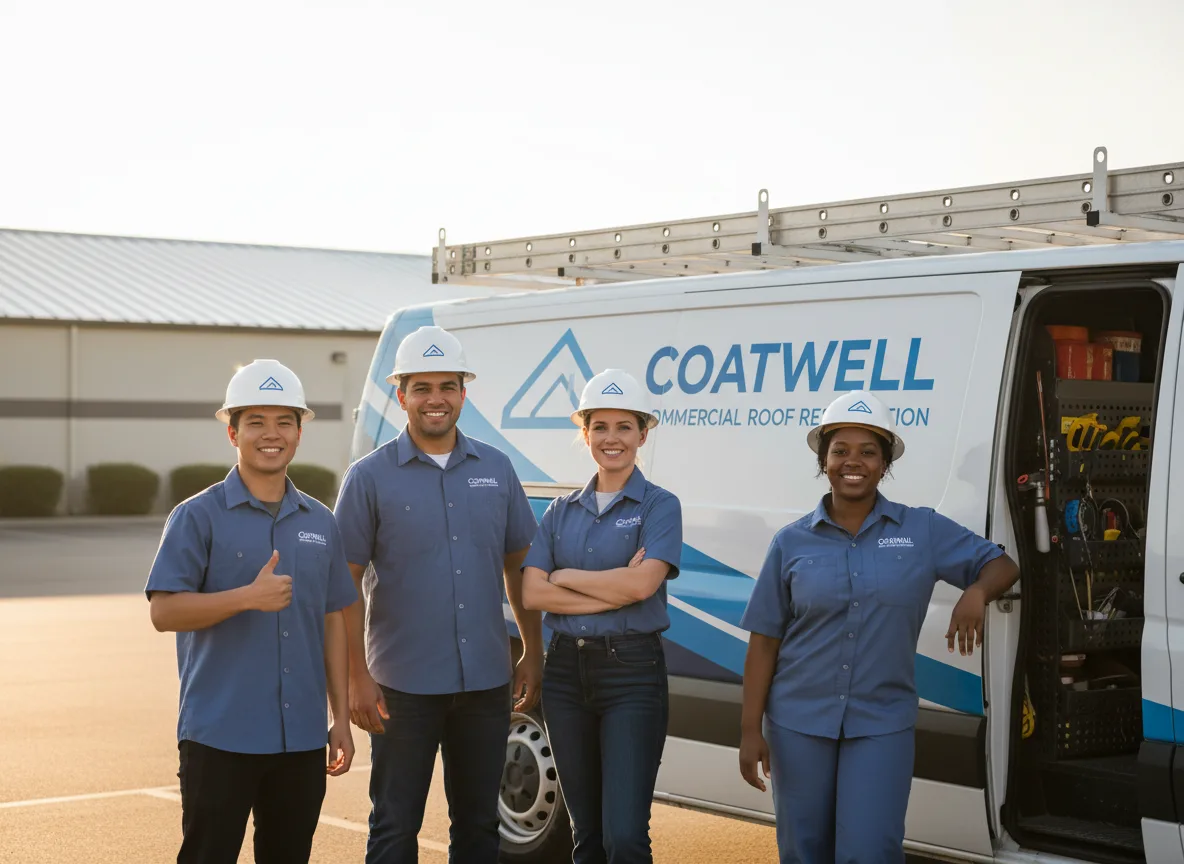 Commercial roof coating company in Pontotoc, TX